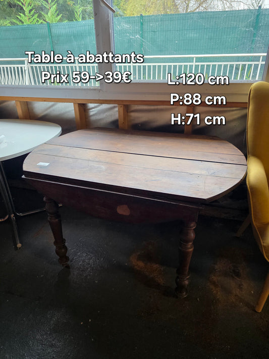 Table à abattants 041981