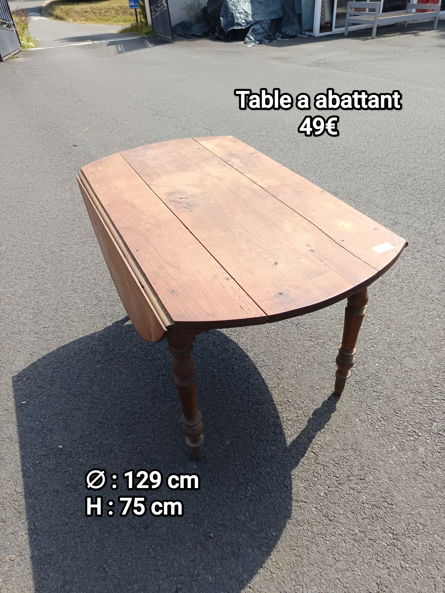 Table a abattant 063930