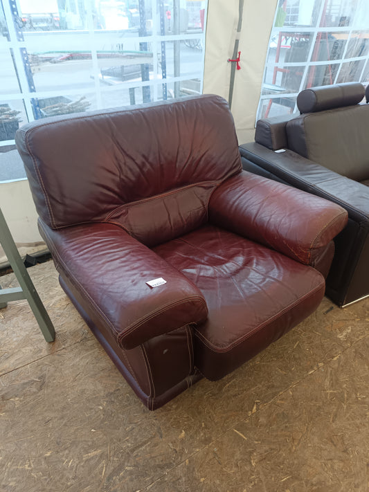 Fauteuil en cuir 041388