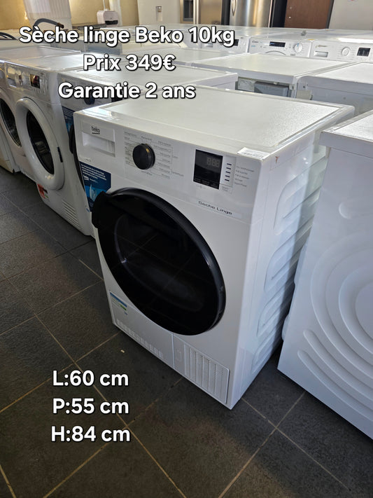 Sèche linge Beko pompe a chaleur 10kg 049842