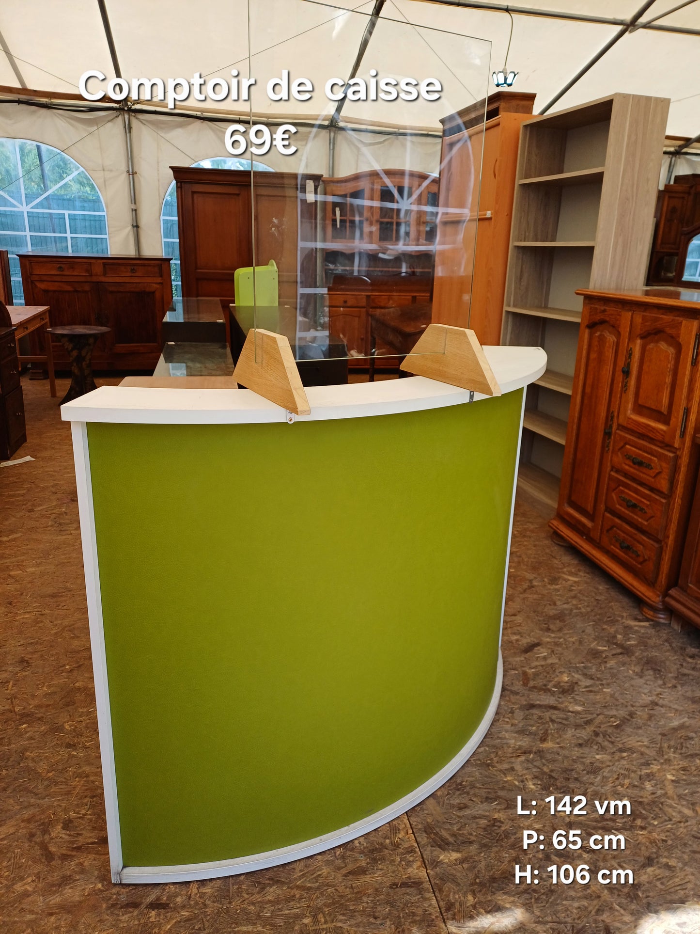 Comptoir de caisse 067179