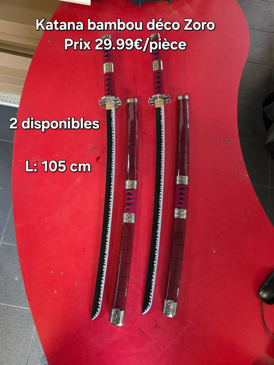 Katana bambou déco 023271