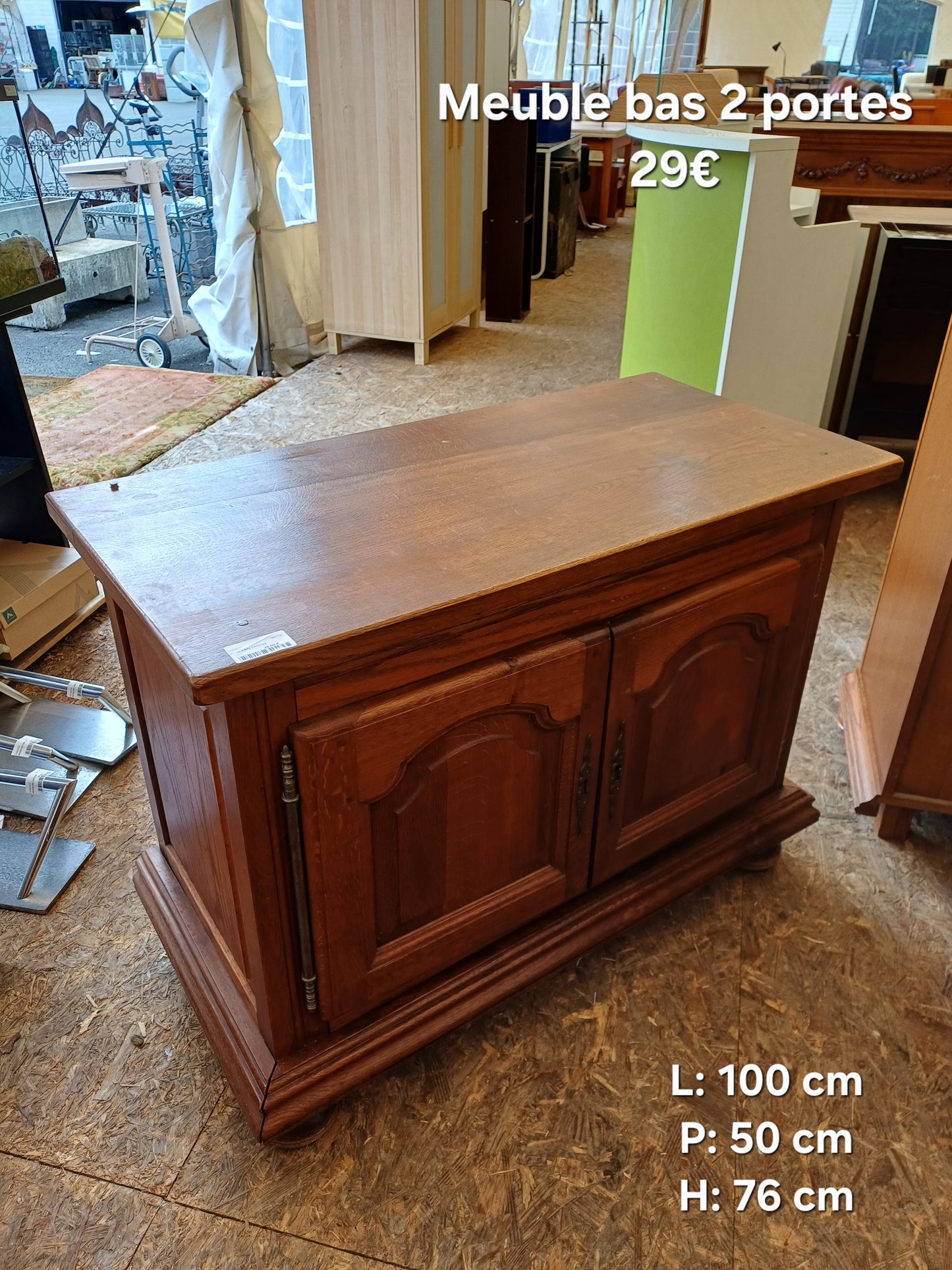 Meuble bas 2 portes 067191