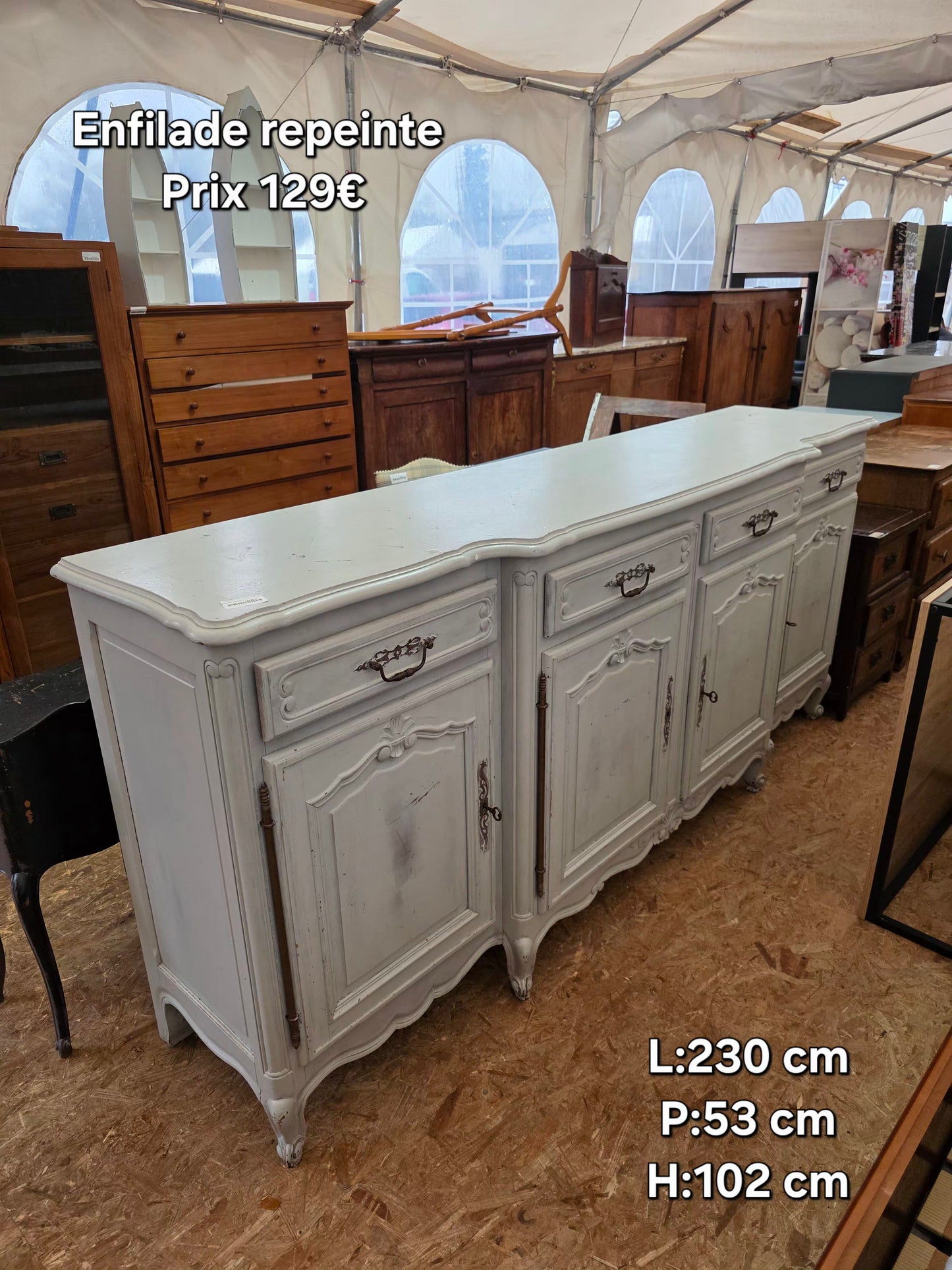 Enfilade repeinte 054955