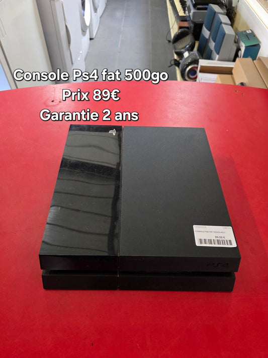 Console Ps4 Fat 500go 048792