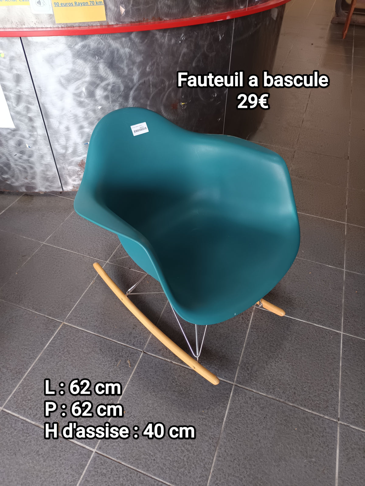 Fauteuil a bascule 068958