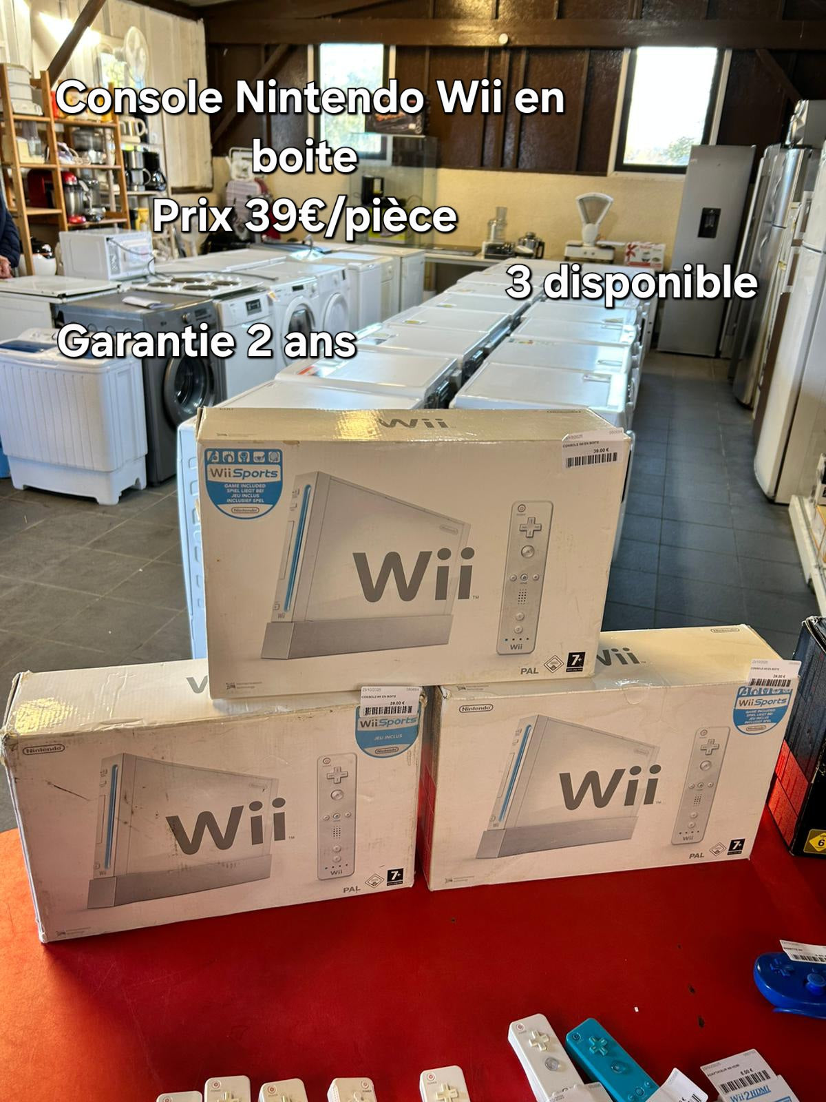 Console Nintendo Wii en boite