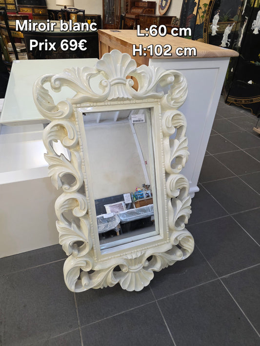Miroir blanc 049832
