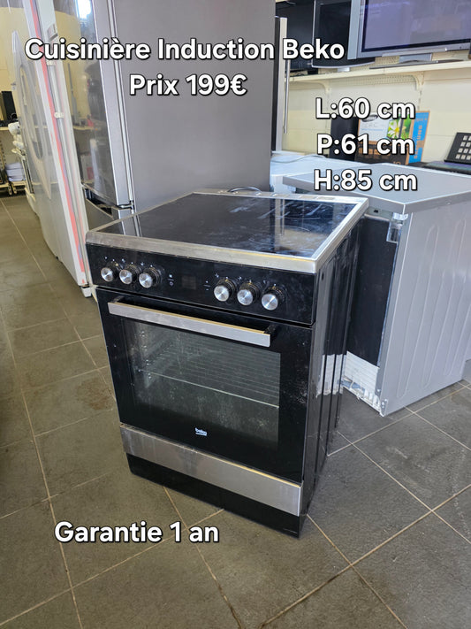 Cuisinière induction Beko 047343