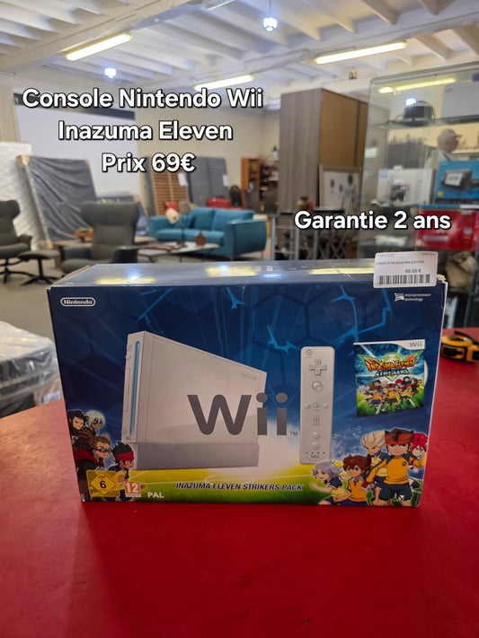 Console Nintendo Wii pack Inazuma Eleven 046390
