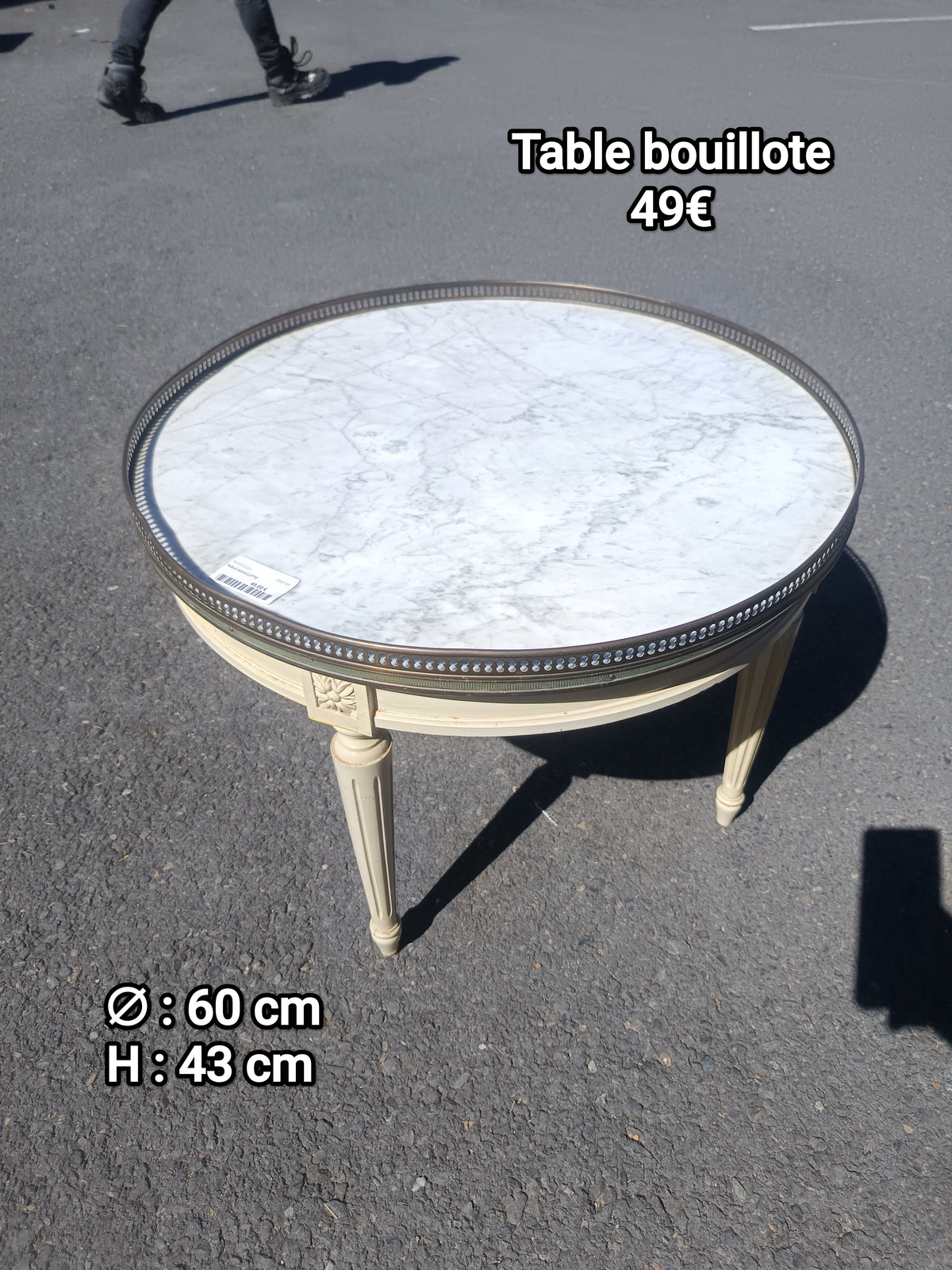 Table bouillote 068156