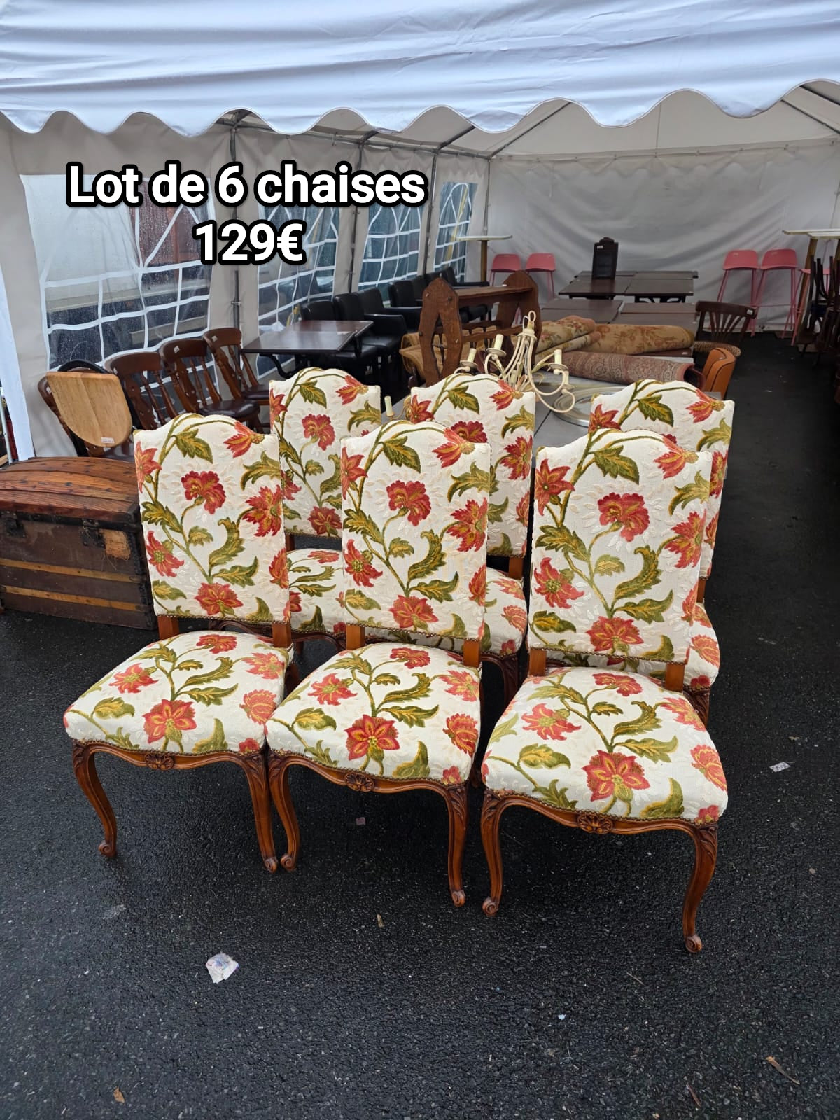 Lot de 6 chaises 055002