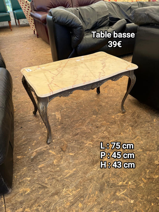 Table basse onyx 062384