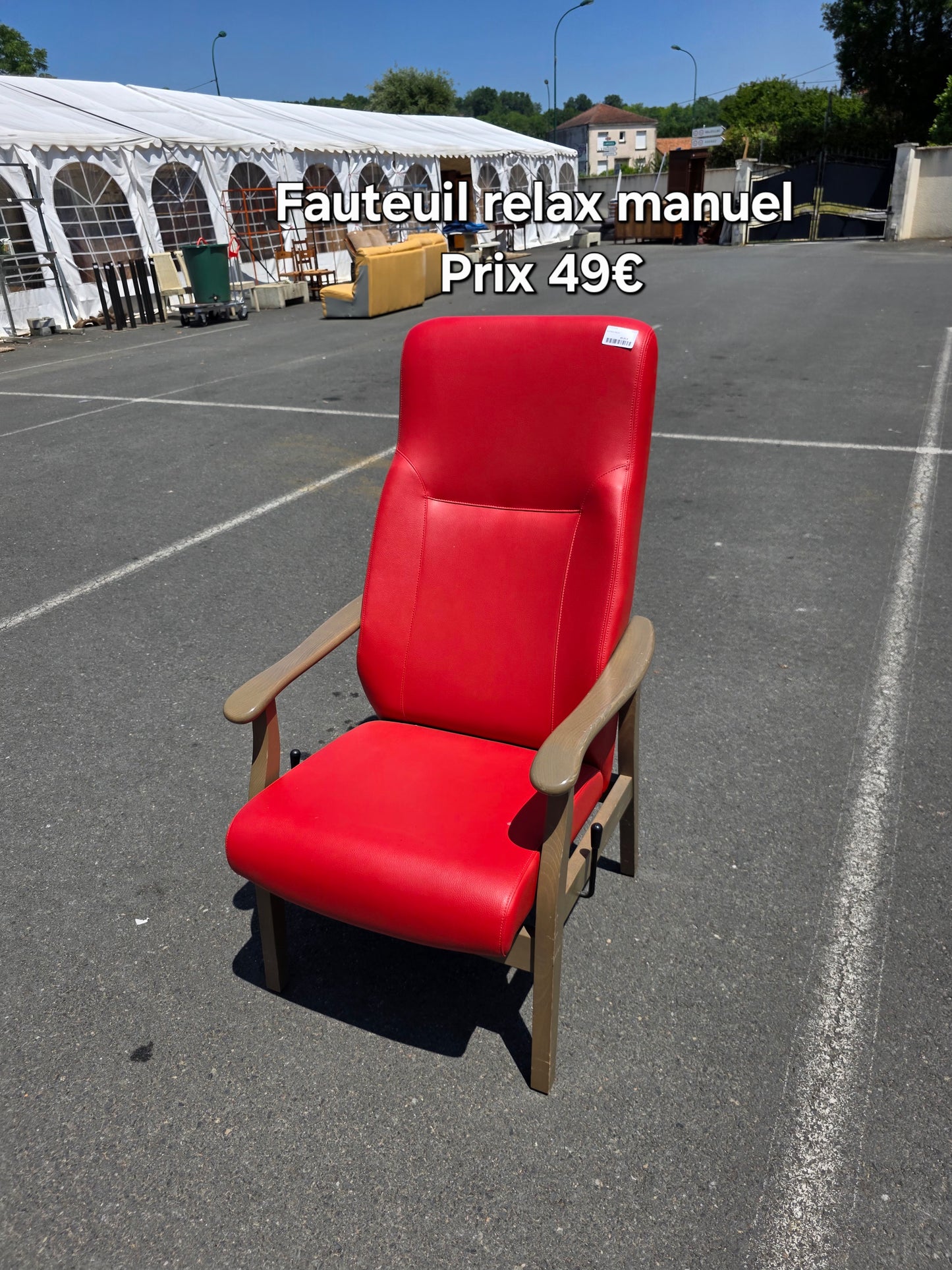 Fauteuil relax manuel 043302