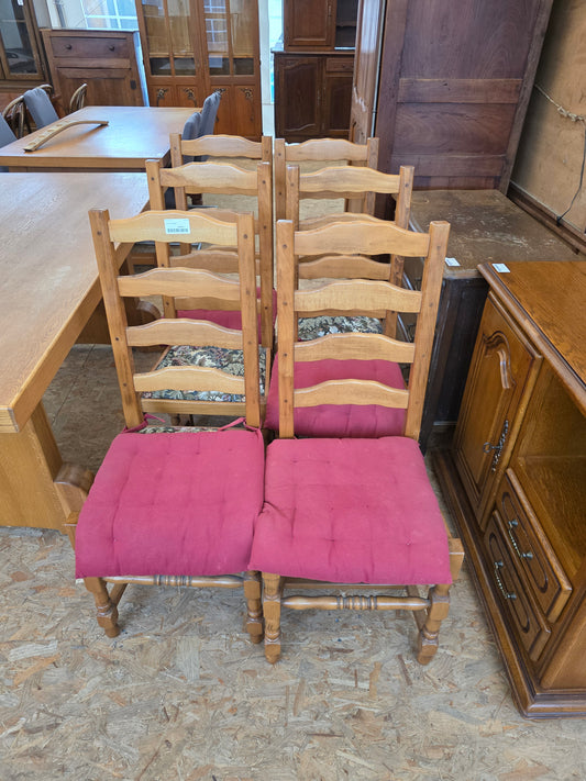 Lot de 6 chaises 040348