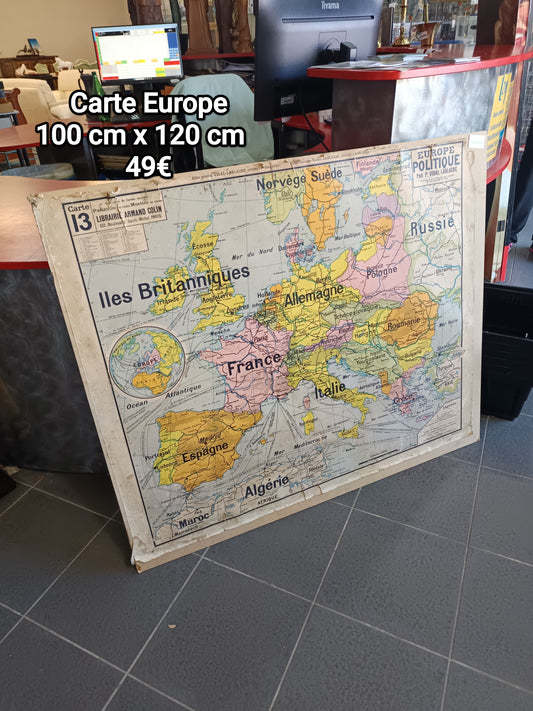 Carte Europe 059057