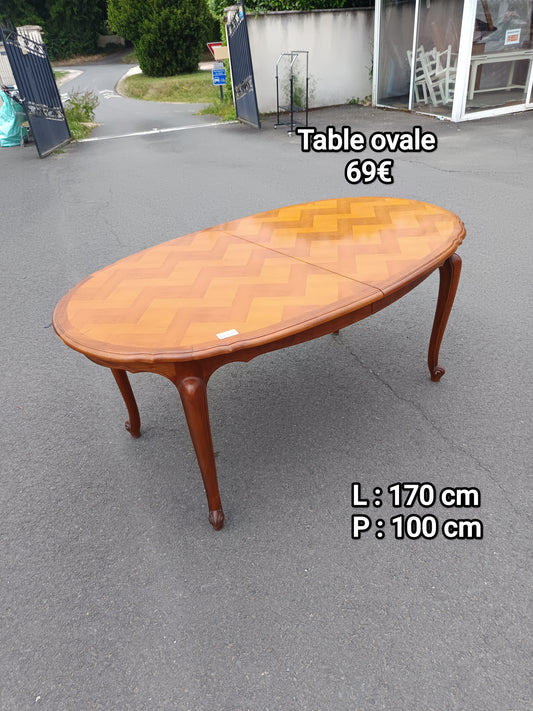 Table ovale 062837