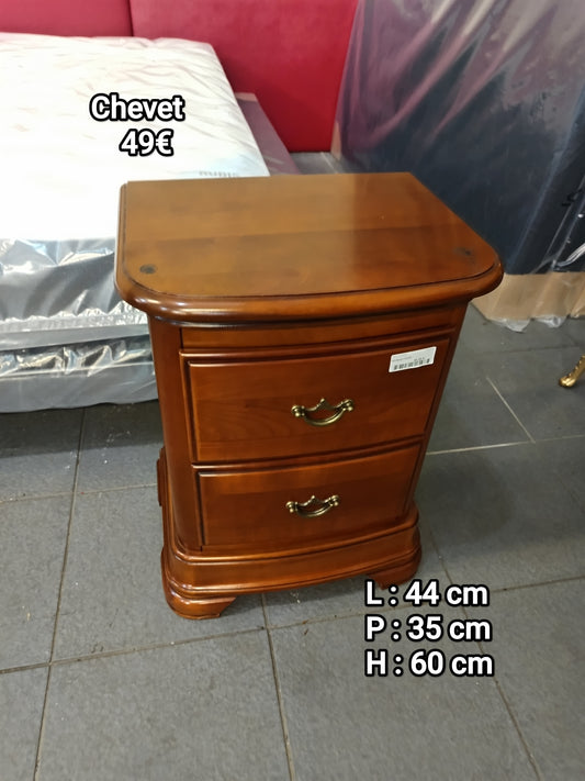 Chevet 2 tiroirs 054993