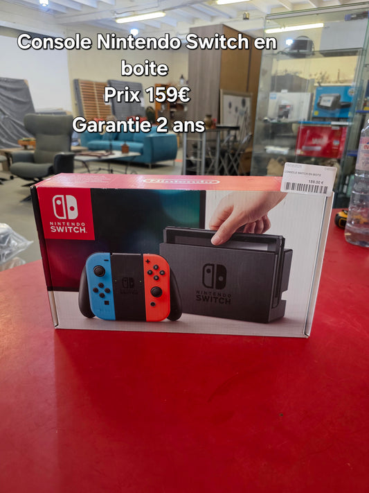 Console Nintendo Switch en boite 046591