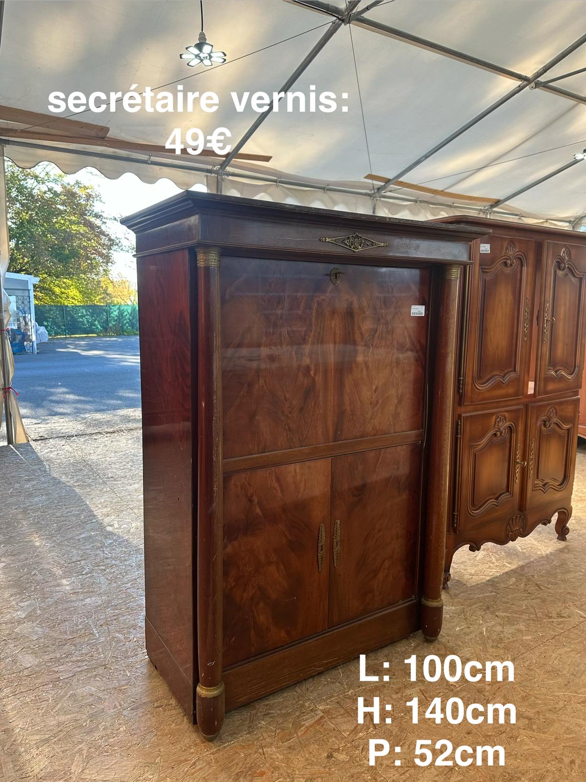 Secrétaire vernis 050100