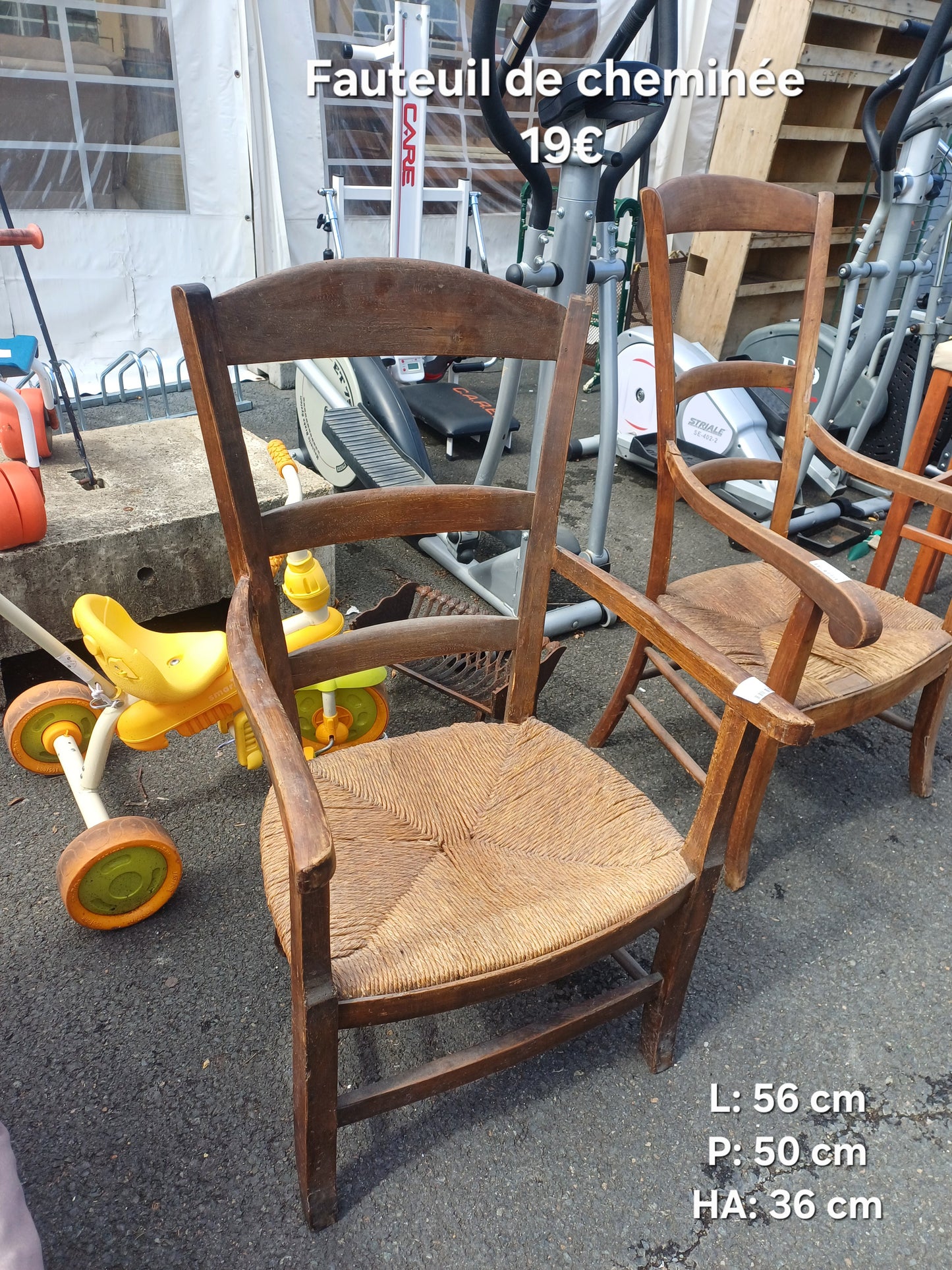 Fauteuil de cheminée 067168