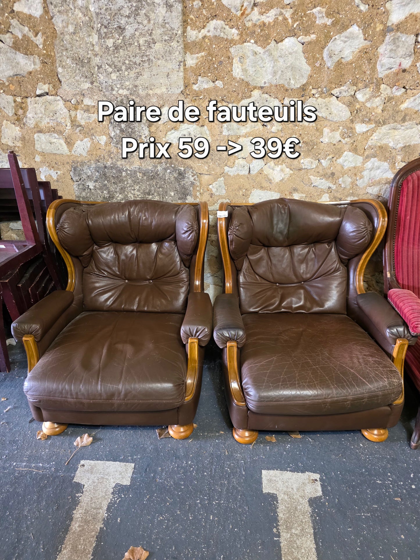 Paire de Fauteuils 039797