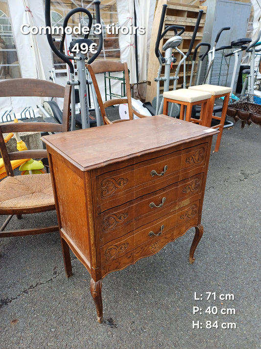 Commode 3 tiroirs 067222