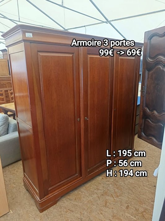 Armoire 3 portes 045803