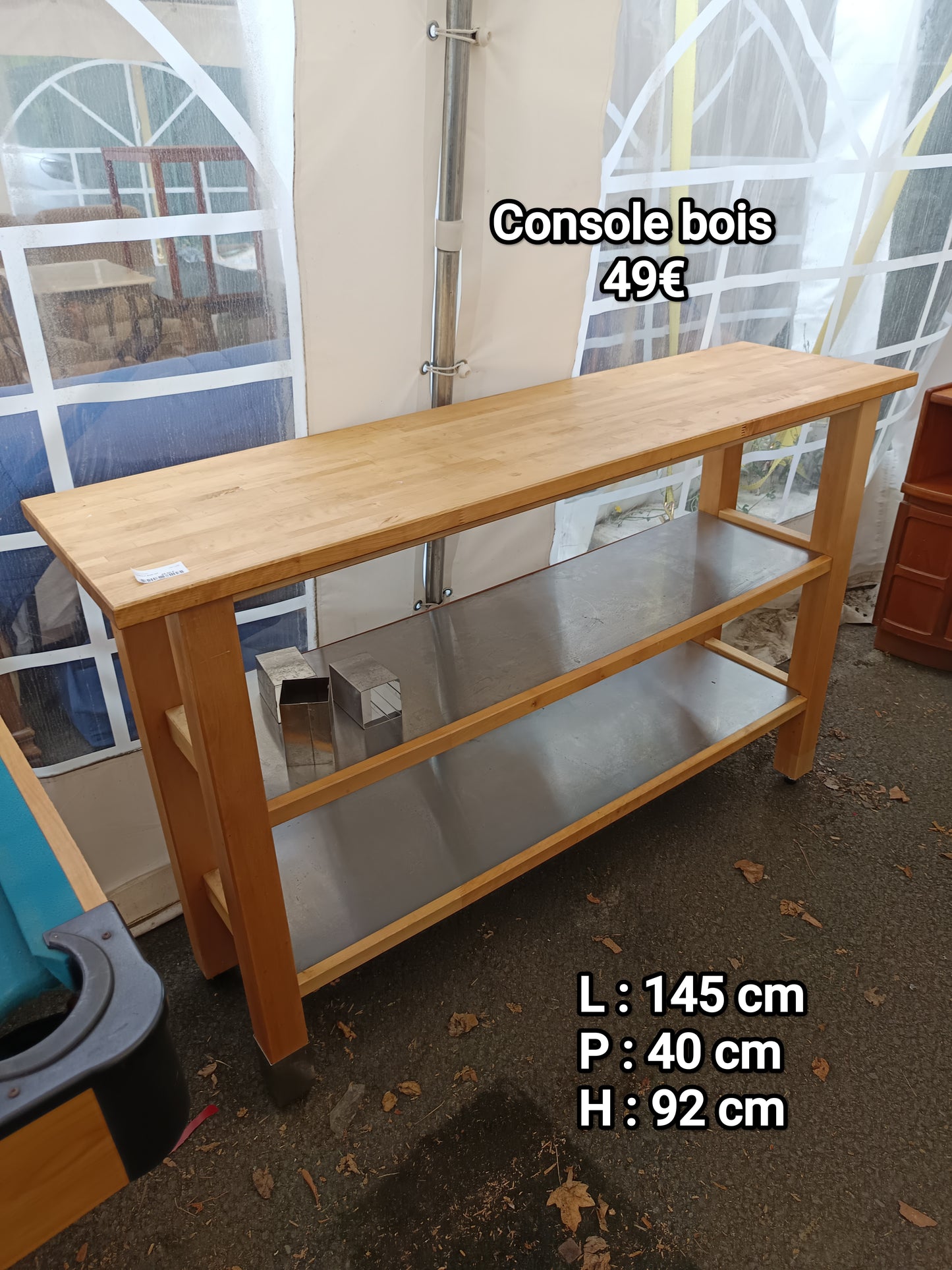Console Bois 067349