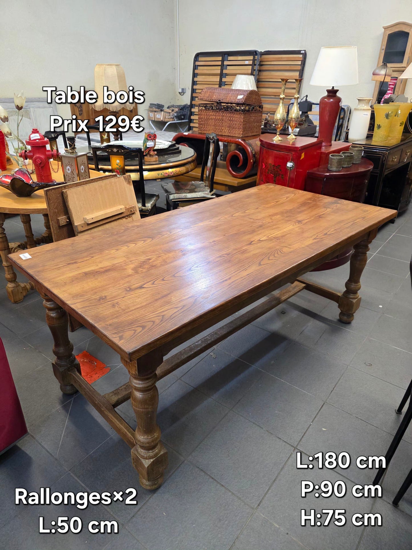 Table bois 057414