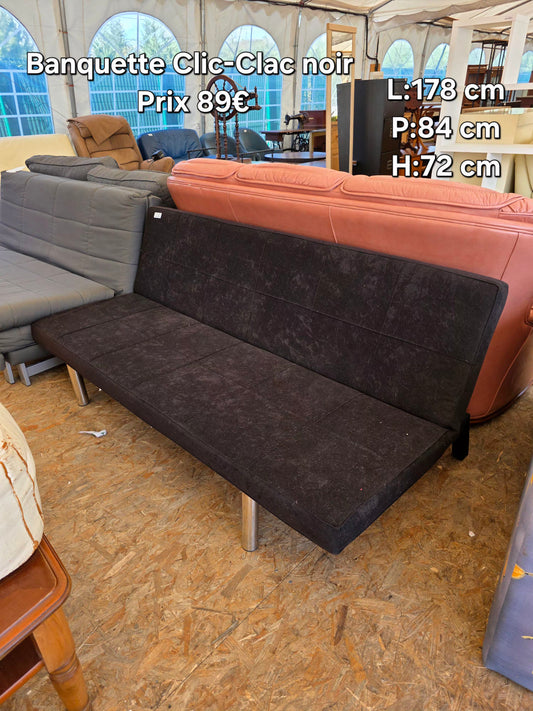 Banquette Clic-Clac noir 052048