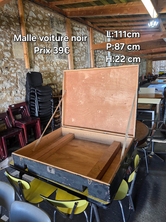 Malle de voiture noir 049721