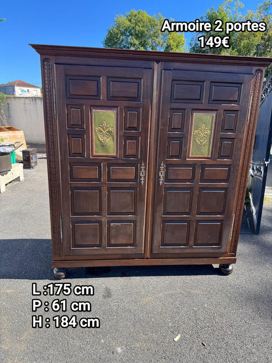 Armoire 2 portes 068178