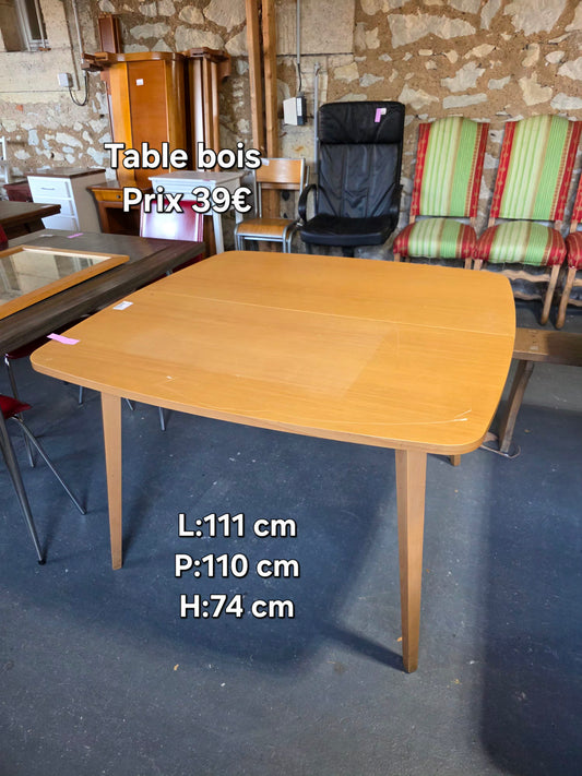 Table bois 045563