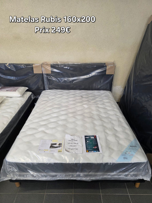 Matelas Rubis 160x200 cm