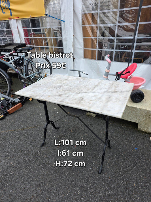 Table bistrot 047490