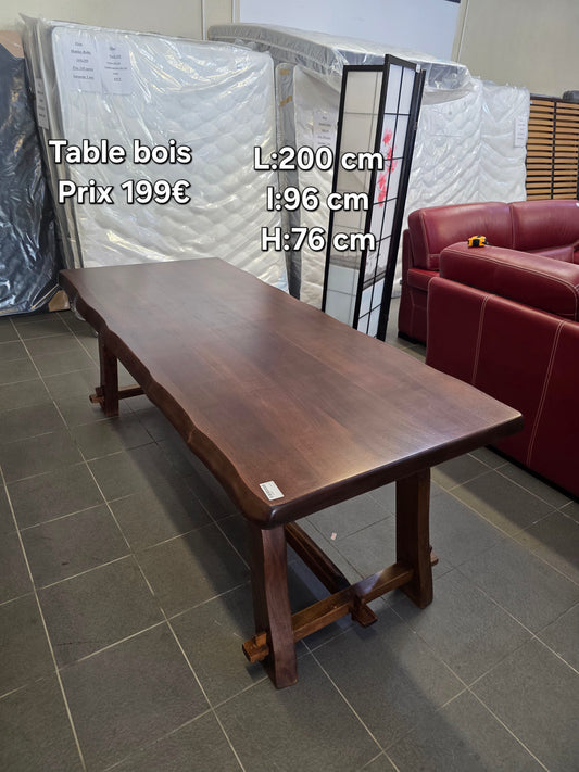 Table bois 047413
