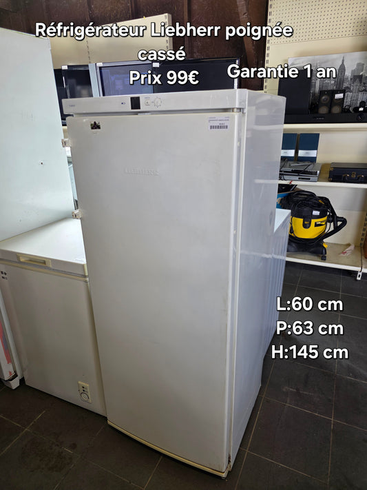 Réfrigérateur Liebherr poignée cassée 047259