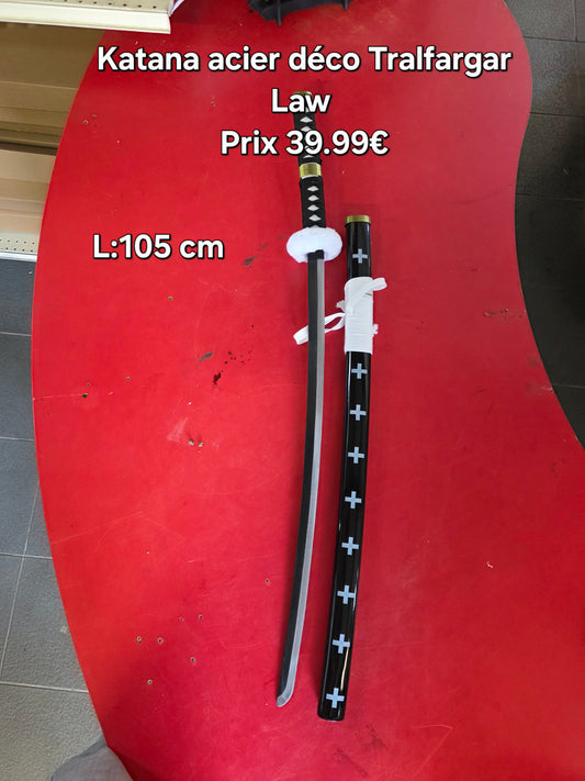 Katana acier Tralfargar Law 034491