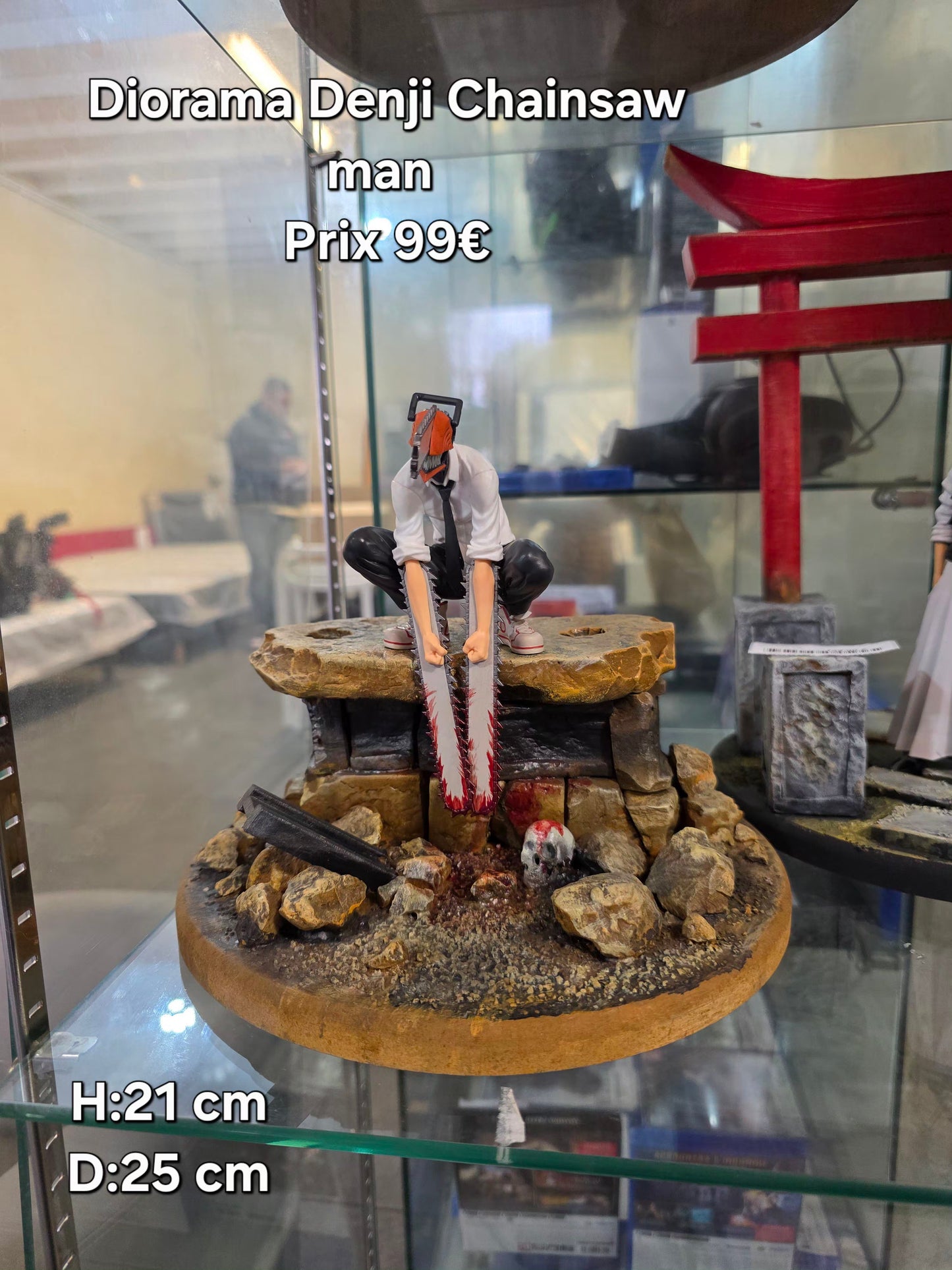 Diorama Denji Chainsaw man 053329