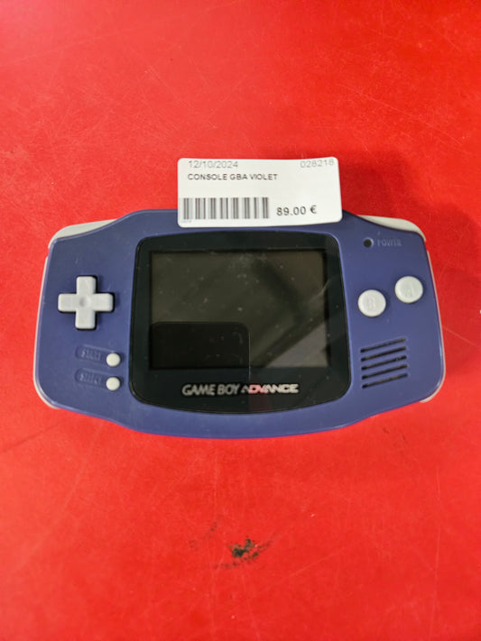 Console Game boy Advence violet 028218