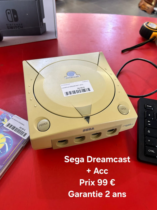 Sega Dreamcast 048943 Garantie 2 ans
